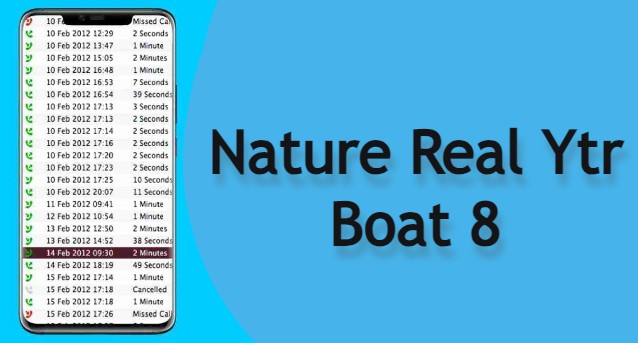 nature real ytr boat 8